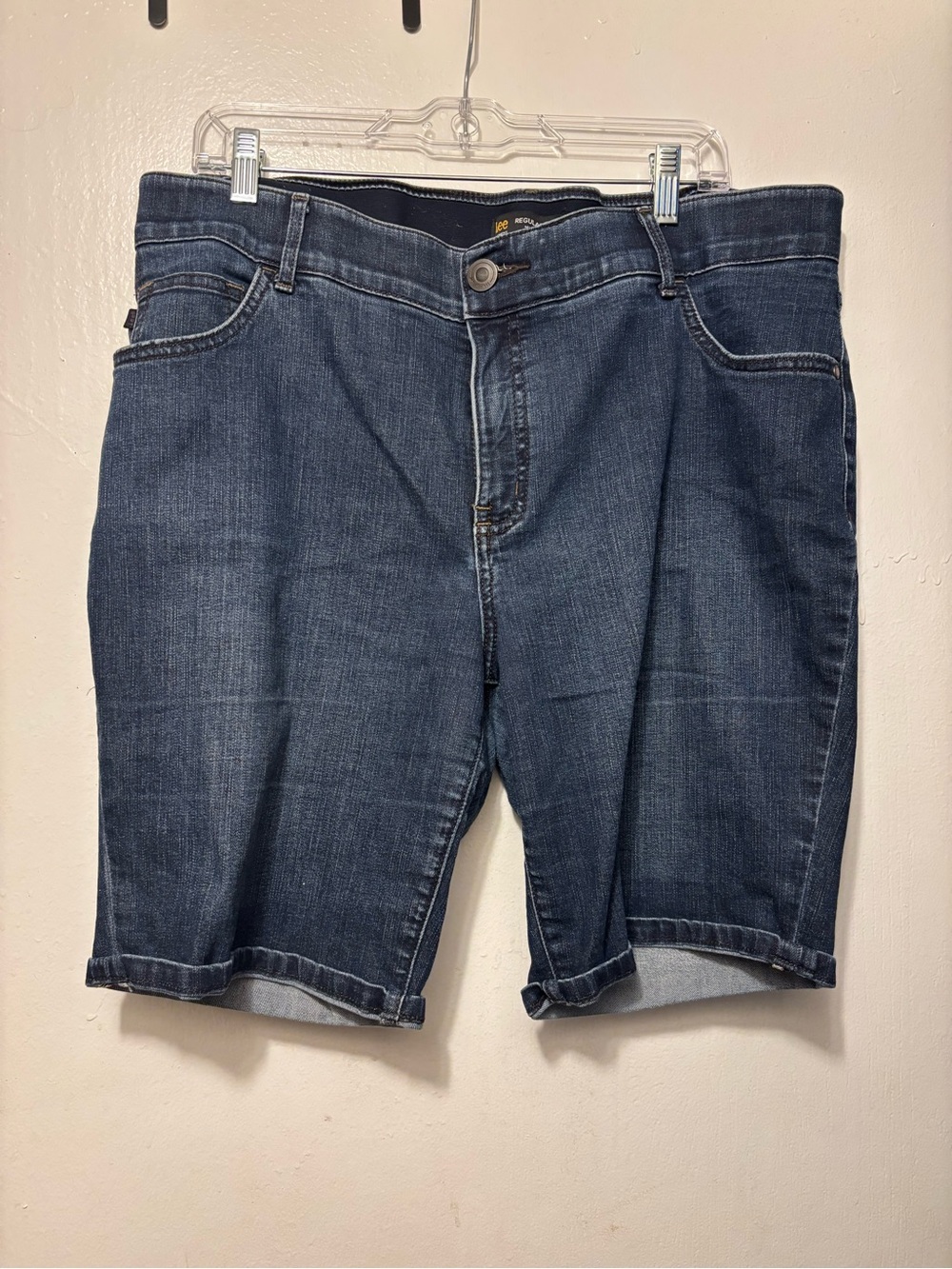 Women’s Dark Blue Denim Shorts